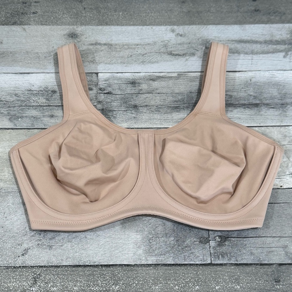 WACOAL Simone Seamless Underwire Sports Bra - Nude - Sz - 34DDD .US